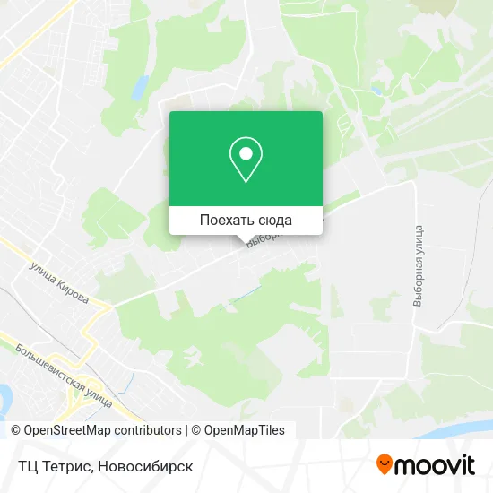 Карта ТЦ Тетрис