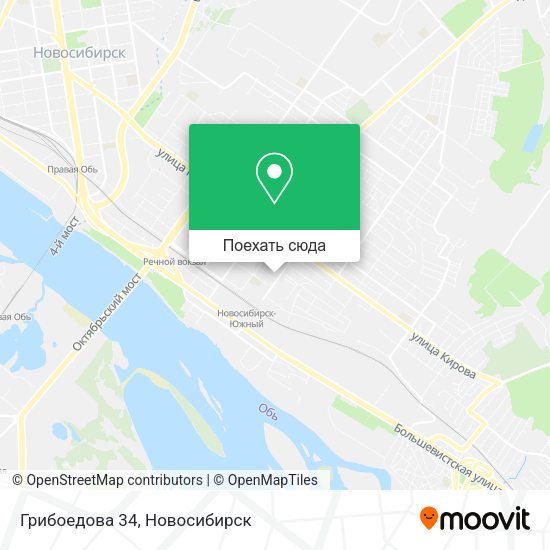 Карта Грибоедова 34