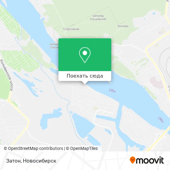 Карта Затон