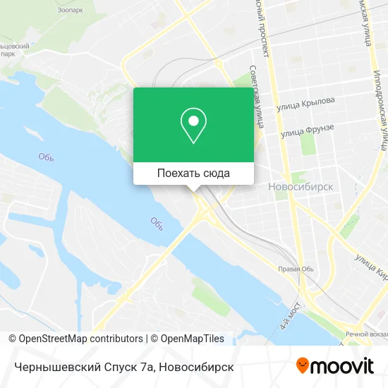 Карта Чернышевский Спуск 7а