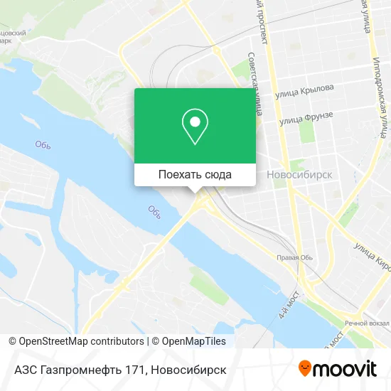 Карта АЗС Газпромнефть 171