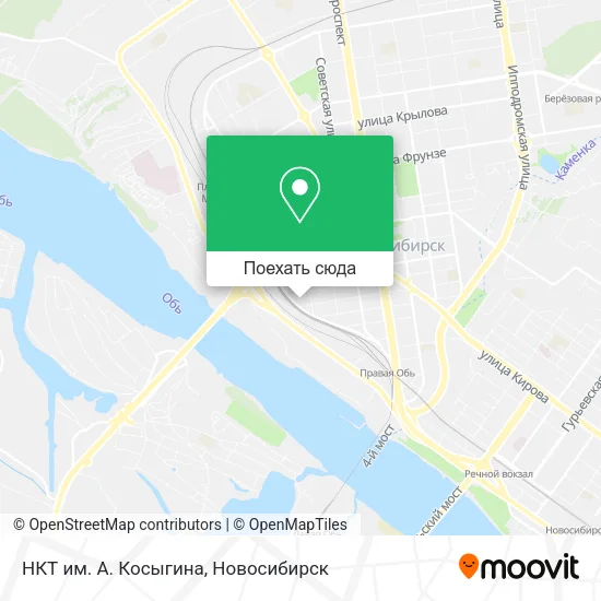 Карта НКТ им. А. Косыгина