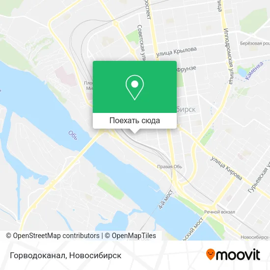 Карта Горводоканал