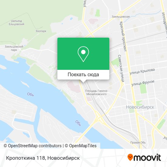 Карта Кропоткина 118