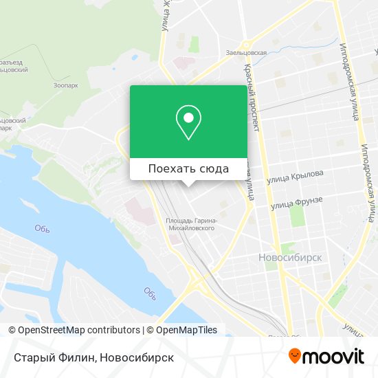Карта Старый Филин