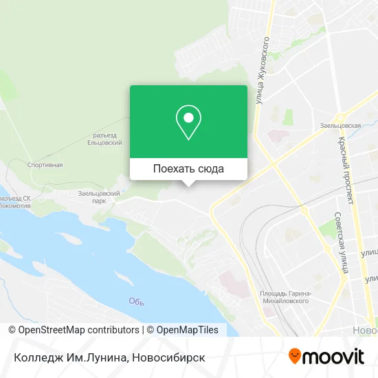 Карта Колледж Им.Лунина