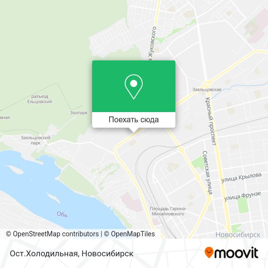 Карта Ост.Холодильная