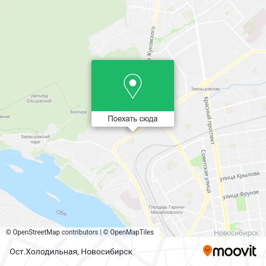 Карта Ост.Холодильная