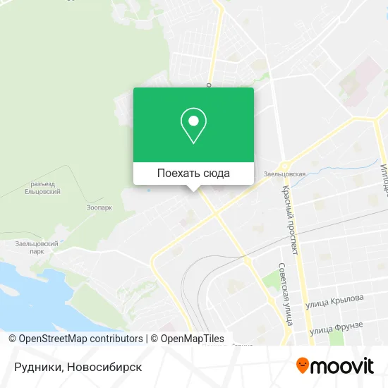 Карта Рудники