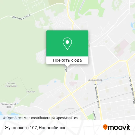 Карта Жуковского 107