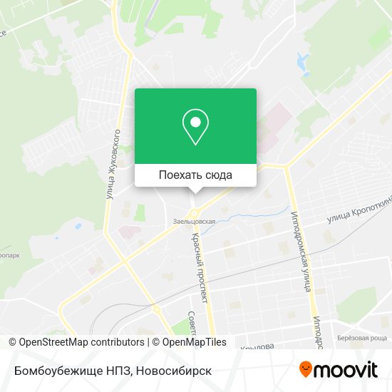 Карта Бомбоубежище НПЗ