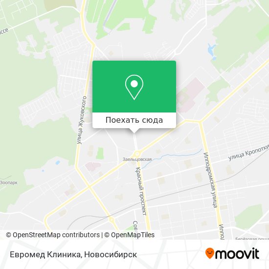 Карта Евромед Клиника