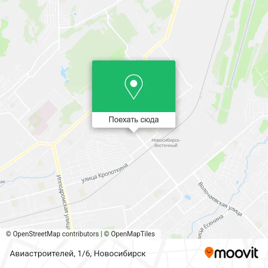 Карта Авиастроителей, 1/6