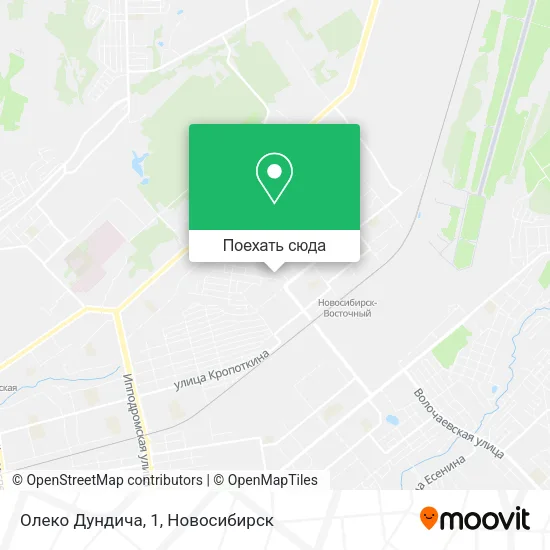 Карта Олеко Дундича, 1