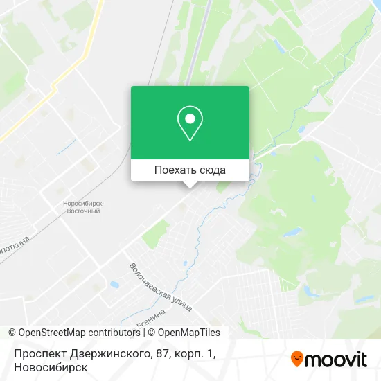 Карта Проспект Дзержинского, 87, корп. 1