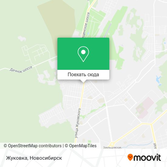Карта Жуковка