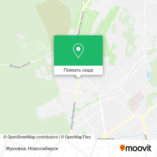 Карта Жуковка