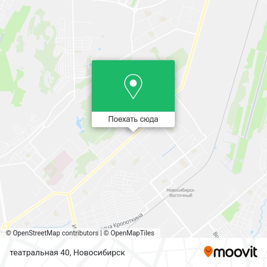 Карта театральная 40