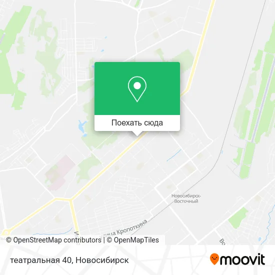 Карта театральная 40