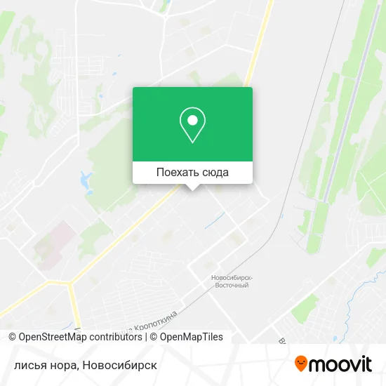 Карта лисья нора