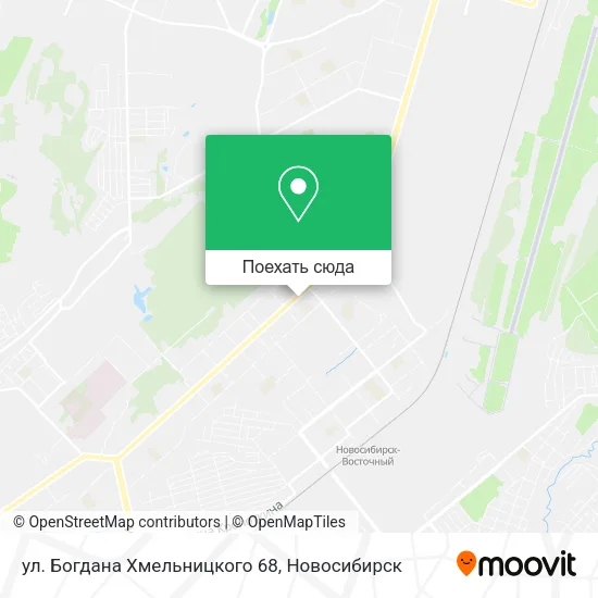 Карта ул. Богдана Хмельницкого 68