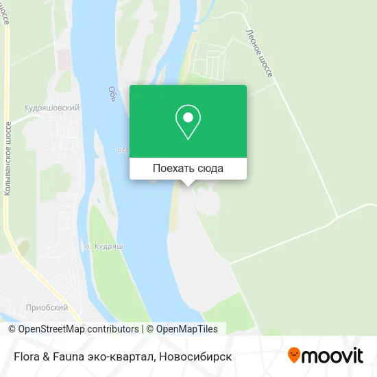 Карта Flora & Fauna эко-квартал
