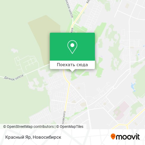 Карта Красный Яр