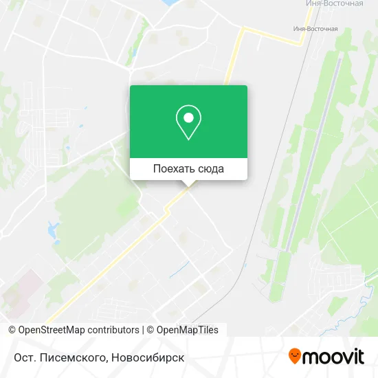 Карта Ост. Писемского