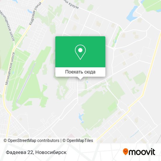 Карта Фадеева 22