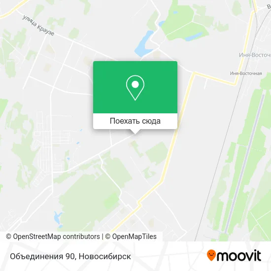 Карта Объединения 90