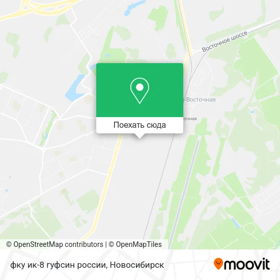 Карта фку ик-8 гуфсин россии