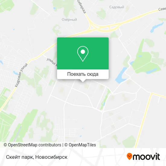 Карта Скейт парк
