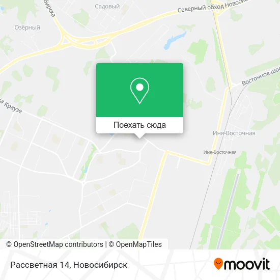 Карта Рассветная 14
