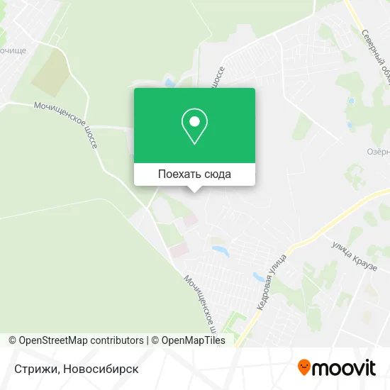 Карта Стрижи