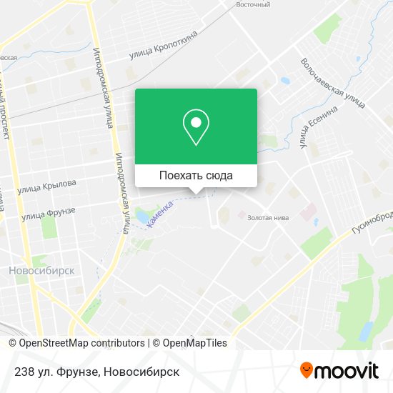 Карта 238 ул. Фрунзе