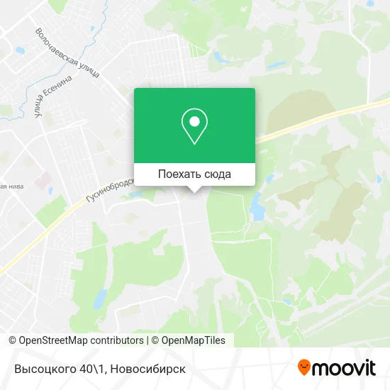 Карта Высоцкого 40\1