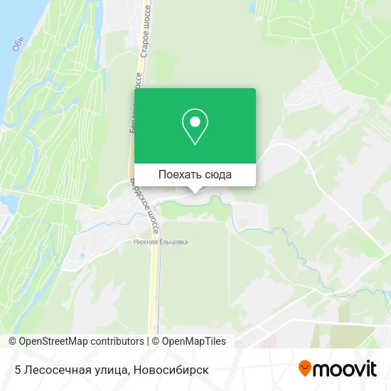 Карта 5 Лесосечная улица