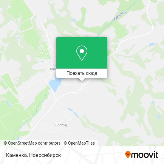 Карта Каменка