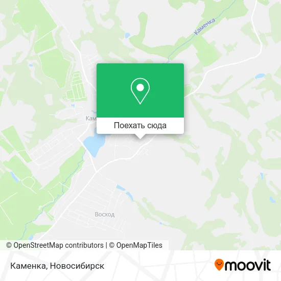 Карта Каменка