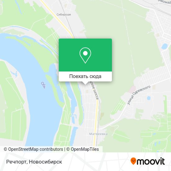 Карта Речпорт