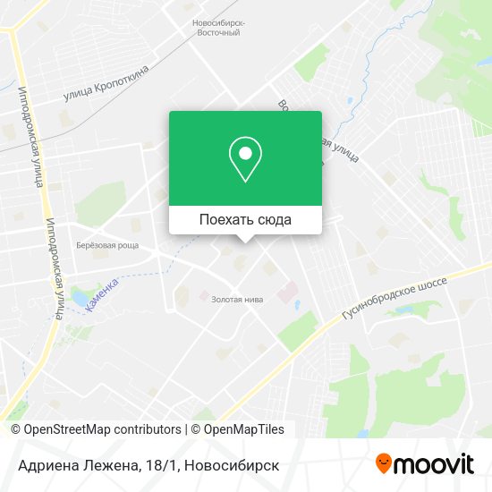 Карта Адриена Лежена, 18/1