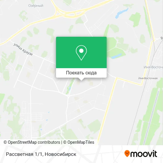 Карта Рассветная 1/1