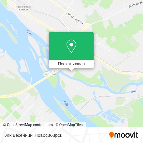 Карта Жк Весенний