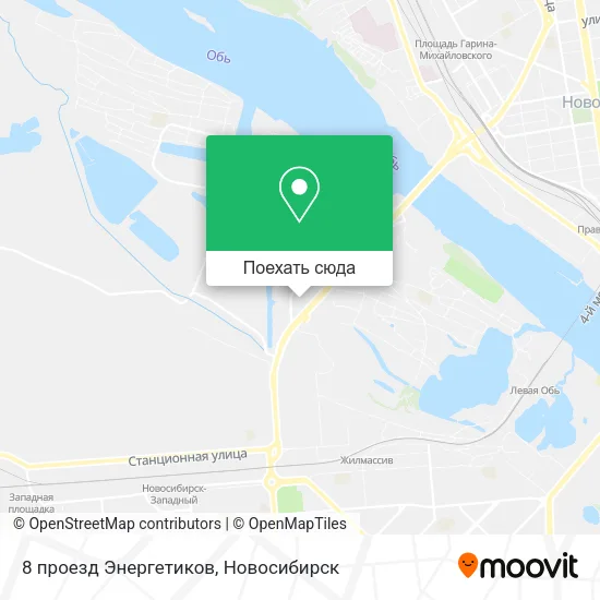 Карта 8 проезд Энергетиков