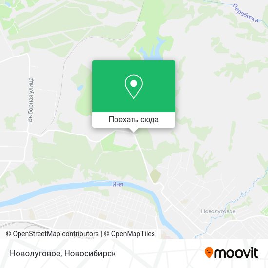 Карта Новолуговое