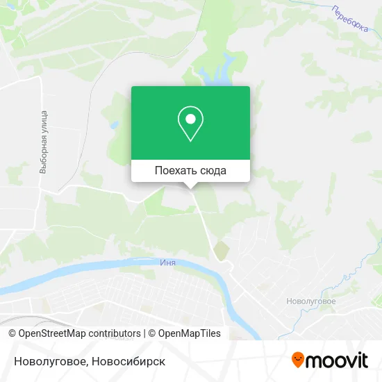 Карта Новолуговое