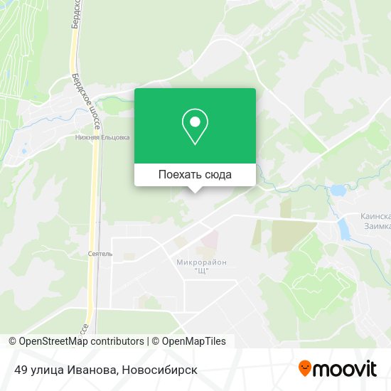 Карта 49 улица Иванова