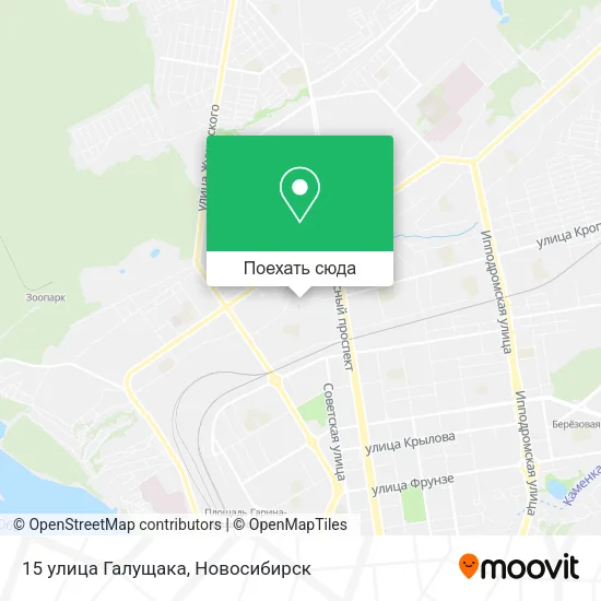 Карта 15 улица Галущака