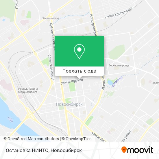 Новосибирск фрунзе 19 ниито карта