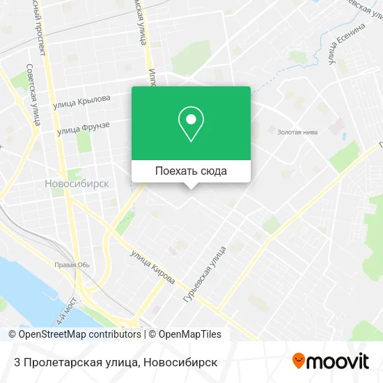 Карта 3 Пролетарская улица